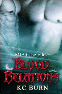 Blood Relations by K.C. Burn - Cover Art by Croco Designs